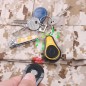 Breloc localizare chei, 2 transmitatoare, distanta operare: 25 - 40m, multicolor