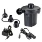 Pompa electrica saltea, 287g, 3 duze incluse, 50W, 230/12V, 11,5 cm x 10,5 cm x 9,5 cm, negru
