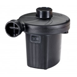 Pompa electrica saltea, 287g, 3 duze incluse, 50W, 230/12V, 11,5 cm x 10,5 cm x 9,5 cm, negru