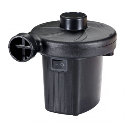 Pompa electrica saltea, 287g, 3 duze incluse, 50W, 230/12V, 11,5 cm x 10,5 cm x 9,5 cm, negru