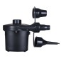Pompa electrica saltea, 287g, 3 duze incluse, 50W, 230/12V, 11,5 cm x 10,5 cm x 9,5 cm, negru