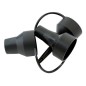 Pompa electrica saltea, 287g, 3 duze incluse, 50W, 230/12V, 11,5 cm x 10,5 cm x 9,5 cm, negru