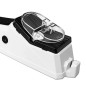 Ascutitor cutite electric, alimentare USB,5V, 23,5x 9 x 6,5 cm, alb/negru