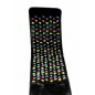 Covoras cu presopunctura picioare, pietre masaj, 175 x 34,5 x 1,5cm, negru