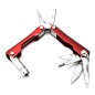 Kit multifunctional 6 in 1, cleste, lanterna, surubelnita, tirbuson, 84 g, 9,3 x 3,9 x 2,4 cm, rosu Kit multifunctional 6 in 1, cleste, lanterna, surubelnita, tirbuson, 84 g, 9,3 x 3,9 x 2,4 cm, rosu