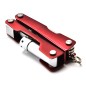 Kit multifunctional 6 in 1, cleste, lanterna, surubelnita, tirbuson, 84 g, 9,3 x 3,9 x 2,4 cm, rosu Kit multifunctional 6 in 1, cleste, lanterna, surubelnita, tirbuson, 84 g, 9,3 x 3,9 x 2,4 cm, rosu