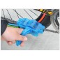 Instrument curatare lant bicicleta, plastic, albastru, 115g