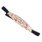 Suport universal pentru scaun auto, sustinere cap bebelus, dimensiune reglabila: maxim 110 cm, bumbac, multicolor