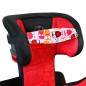 Suport universal pentru scaun auto, sustinere cap bebelus, dimensiune reglabila: maxim 110 cm, bumbac, multicolor
