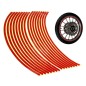 Benzi reflectorizante auto/moto, 16 bucati, 16 x 8 mm, rosu Benzi reflectorizante auto/moto, 16 bucati, 16 x 8 mm, rosu