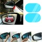 Folie protectie oglinzi auto, 2 bucati, tratata hidrofob, 13,5 x 9,5 cm