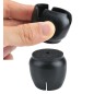 Set suporturi antiderapante mobila, 16 piese, silicon, 12 - 16 mm, negru Set suporturi antiderapante mobila, 16 piese, silicon, 12 - 16 mm, negru