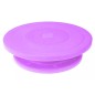 Platou rotativ decorare tort, tampon silicon, 28 x 23 x 7cm, mov Platou rotativ decorare tort, tampon silicon, 28 x 23 x 7cm, mov