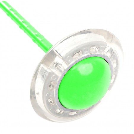 Jucarie interactiva copii, iluminare LED, plastic, 63cm, verde, varsta recomandata 3ani+