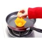 Set recipiente fierbere oua, 4buc, silicon, 56g, 9 x 6,5cm, multicolor
