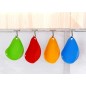 Set recipiente fierbere oua, 4buc, silicon, 56g, 9 x 6,5cm, multicolor