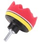Set lustruire/polisare, 12 piese, adaptor M10, 8mm, multicolor