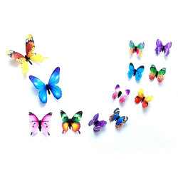 Set fluturi decorativi fosforescenti
