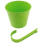 Ghiveci balcon cu maner, protectie raze UV, maner detasabil, tabla, 30 x 14,5 x 11cm, verde Ghiveci balcon cu maner, protectie raze UV, maner detasabil, tabla, 30 x 14,5 x 11cm, verde