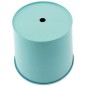 Ghiveci balcon cu maner, protectie raze UV, maner detasabil, tabla, 30 x 14,5 x 11cm, albastru