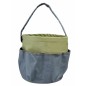 Geanta depozitare unelte gradinarit, 8 compartimente, pliabil, polietilena, 25,4 x 27,5cm, verde/albastru Geanta depozitare unelte gradinarit, 8 compartimente, pliabil, polietilena, 25,4 x 27,5cm, verde/albastru