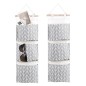Organizator jucarii, 3 suporturi, pliabil, in/bumbac, 67 x 20cm, gri Organizator jucarii, 3 suporturi, pliabil, in/bumbac, 67 x 20cm, gri