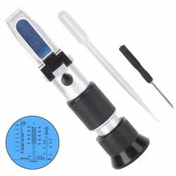 Refractor tester optic fluide auto