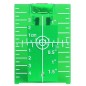 Placa tinta laser, prindere magnetica, plastic, 10 x 7cm, verde