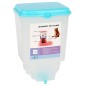 Dozator automat pentru caini si pisici, 2in1, capacitate rezervor alimente 5L, plastic, 34 x 26,5 x 34,5 cm