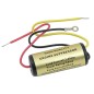 Filtru intereferente radio auto, 11-15V, 6,3 x 2,5 x 2,5cm, auriu