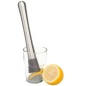 Agitator cocktail, otel, 20,5 x 3,3cm, argintiu/negru Agitator cocktail, otel, 20,5 x 3,3cm, argintiu/negru