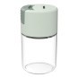 Recipient condimente, 100ml, plastic/sticla, 9,5 x 5cm, verde Recipient condimente, 100ml, plastic/sticla, 9,5 x 5cm, verde