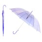 Umbrela pliabila, diametru 91 cm, violet transparent
