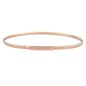Curea metalica pentru rochii, aspect elegant, 70 x 1 cm, auriu