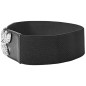 Curea eleganta, material elastic, catarama dubla, 70 x 6 x 0,3cm, negru Curea eleganta, material elastic, catarama dubla, 70 x 6 x 0,3cm, negru