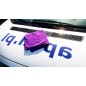 Prosop microfibra, universal, 300 g/m2, poliester/poliamida, 50 x 100 cm, violet
