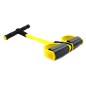 Dispozitiv fitness, 4 benzi elastice, 40 cm, negru/galben