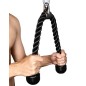 Franghie triceps, sarcina maxima 200kg, carlig metalic, 60 x 70 cm, negru
