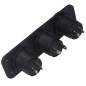 Bricheta auto, tensiune 2 porturi USB, 2,1/20A, 96g, 15 x 4,5 x 5,5cm, negru
