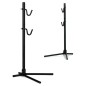Suport biciclete, prindere 2 carlige , otel/cauciuc, inaltime 62cm, negru Suport biciclete, prindere 2 carlige , otel/cauciuc, inaltime 62cm, negru