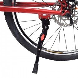 Cric bicicleta reglabil, aluminiu, 280g, 26 - 30cm, negru