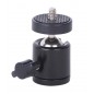 Lampa circulara cu telecomanda, dimensiune reglabila, intrare USB, 3200-5800K, 2A, 6,5W, 5V, 2,5kg, 16cm, negru/alb