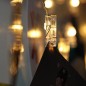 Ghirlanda decorativa interior, 10 LED-uri, 1,5V, 5,5 cm, gri