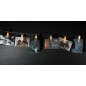 Ghirlanda decorativa interior, 10 LED-uri, 1,5V, 5,5 cm, gri