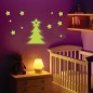 Sticker decorativ glow luminos Bradut Sticker decorativ glow luminos Bradut