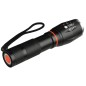 Lanterna tactica LED, 6 moduri lumina, 220lm, IPX4, aluminiu, 9W, 15 x 3cm, negru