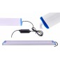Lampa LED acvariu, 36 LED-uri, 10000K, 50Hz, 12W, 230V, 42 x ,7,5 x 6, alb/albastru Lampa LED acvariu, 36 LED-uri, 10000K, 50Hz, 12W, 230V, 42 x ,7,5 x 6, alb/albastru