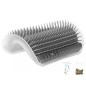 Scratcher pisici, montare perete/mobilier, gauri umplere, plastic, 15,4 x 8,5 x 4,7 cm, gri Scratcher pisici, montare perete/mobilier, gauri umplere, plastic, 15,4 x 8,5 x 4,7 cm, gri