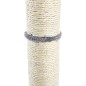 Jucarie pisici, stalp cu sfoara, 40 x 40 x 100 cm, bej Jucarie pisici, stalp cu sfoara, 40 x 40 x 100 cm, bej