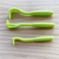 Set 3 carlige indepartare capuse, plastic, 5,5cm / 5cm / 4,2cm, verde